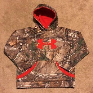 Under Armour Boys Camo Hoodie ~ Youth Size Medium